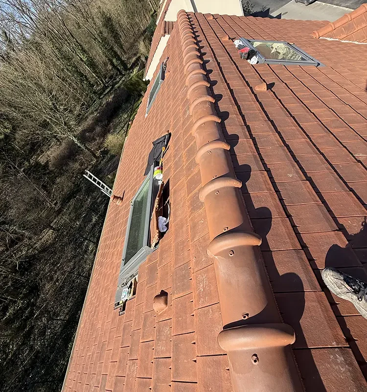 remplacement faitage bessancourt