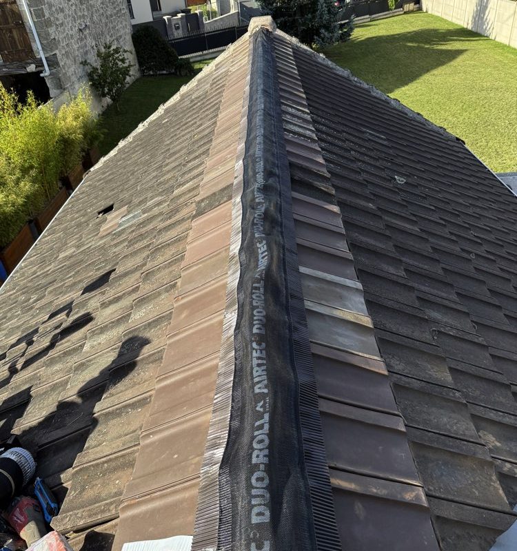 couvreur frepillon couvreur 95740 renovation faitage closoir ventille 2