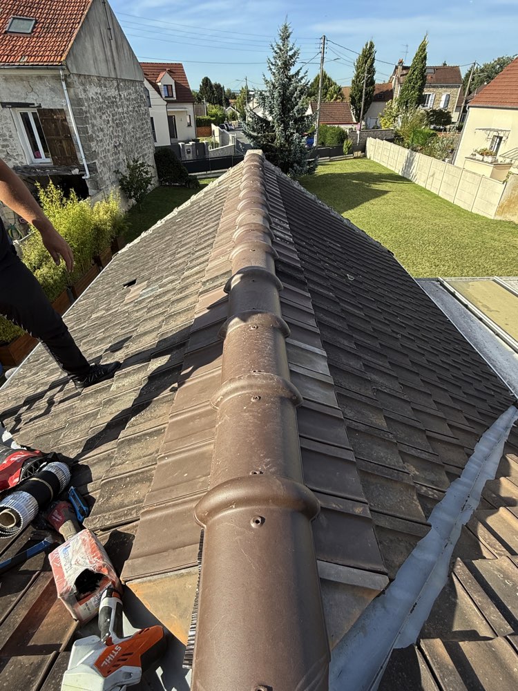 couvreur frepillon couvreur 95740 renovation faitage closoir ventille 3