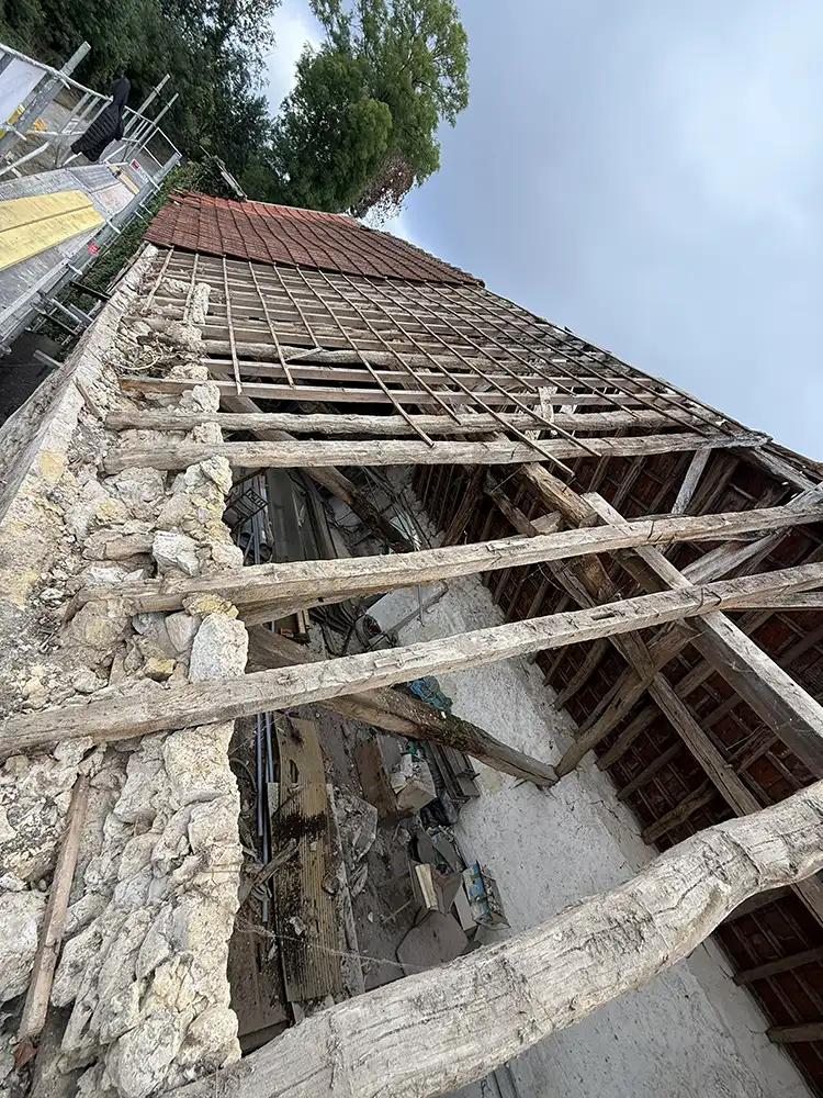 changement toiture meriel 95