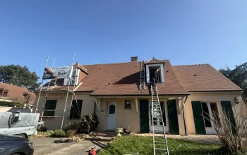 Peinture sur chien assis Auvers-sur-Oise – Gilles Couverture 95