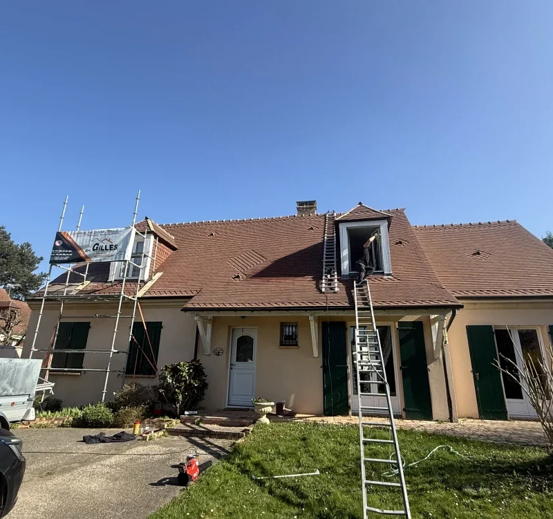 Peinture sur chien assis Auvers Auvers-sur-Oise 95430 - detail