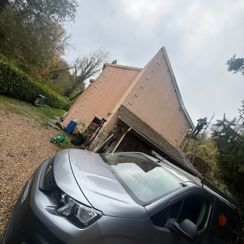 Installation rives en zinc Herblay a Herblay-Sur-Seine 95220 - vue generale