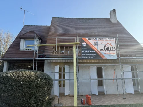 Liteaux tuile plate & isolation sous a Verneuil-sur-Seine 78480 - en cours